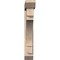 Ekena Millwork Merced Slat Smooth Bracket w/ Offset Brace, Douglas Fir, 7 1/2"W x 42"D x 48"H BKT0806X42X48MRC06SDF - alternate 2